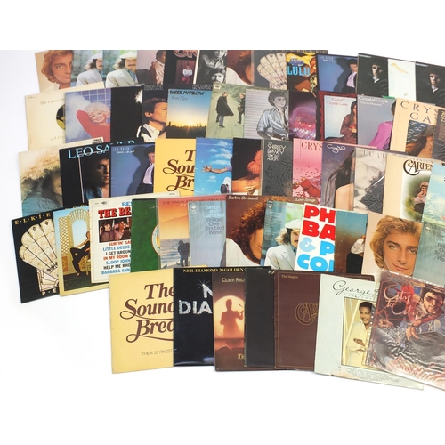 692 - Vinyl LP's including Barry Manilow, Simon & Garfunkel, Bread, Barbra Streisand and Lulu