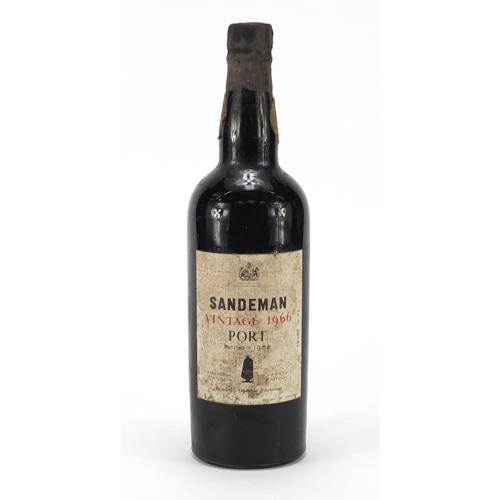 2057 - Bottle of 1966 Sandeman vintage port