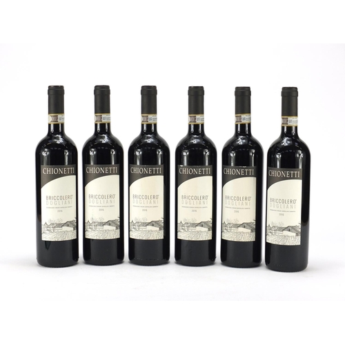 2079 - Six bottles of 2016 Chionetti Briccolero Dogliani red wine