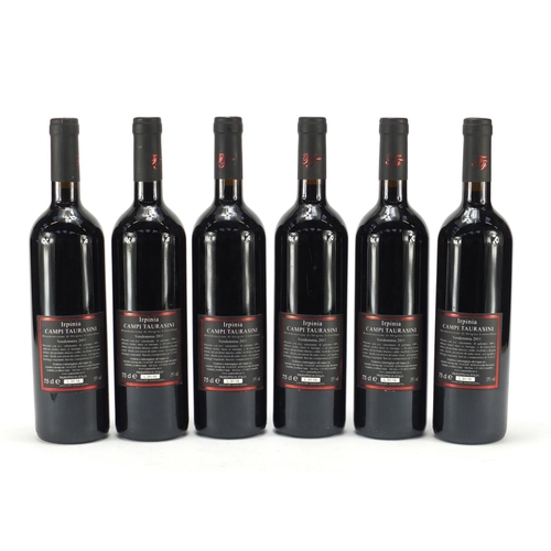 2073 - Six bottle of 2011 I Favati Irpinia Campi Taurasini Cretarossa red wine