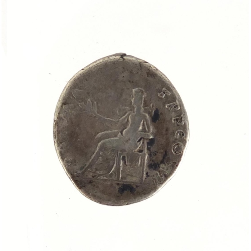 2455 - Two Roman coins comprising Tetricus I and Vespasain