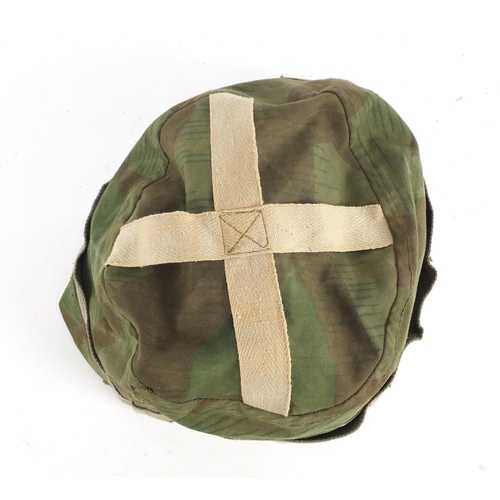 2474 - German Military interest camo helmet cover