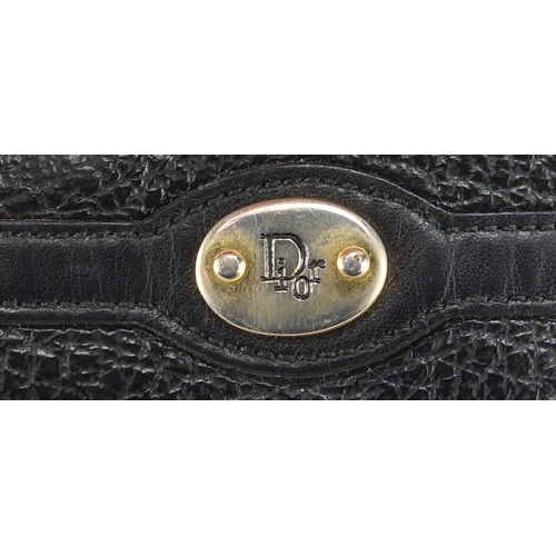 2138 - Vintage Christian Dior including handbag, purse, coin purse and key wallet, the largest 23cm wide