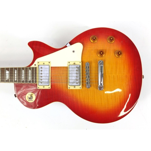 2021 - Epiphone Les Paul model six string electric guitar, serial number DW05040339