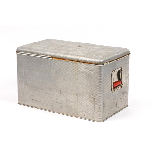 2026 - Vintage American Thermaster cooler by Poloron, 34cm H x 57cm W x 33.5cm D