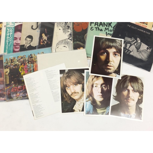 2332 - Vinyl LP's including The Beatles White album with photographs and poster, number 27330, Judas Priest... 
