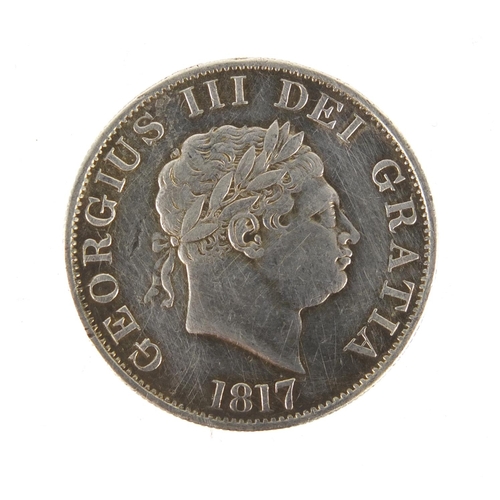 189 - George III 1817 half crown