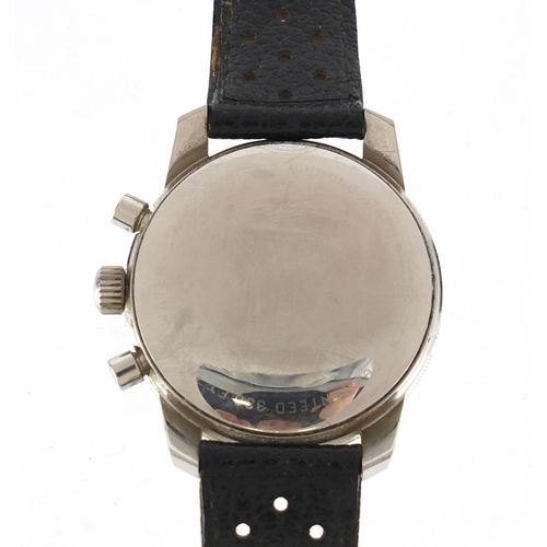 704 - Gentleman's Heuer Autavia Skipper chronograph wristwatch, numbered 133862 - 7763 between the lugs 4.... 