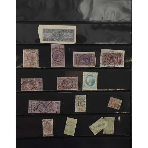 156 - 19th century and later World stamps arranged in an album including Hong Kong, China, United States o... 