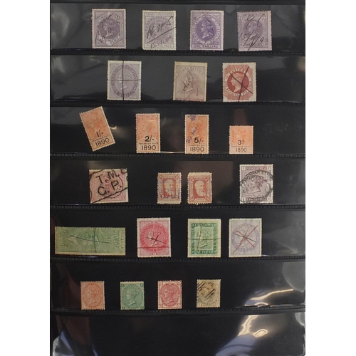 156 - 19th century and later World stamps arranged in an album including Hong Kong, China, United States o... 