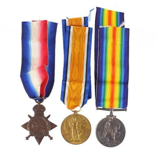 233 - British Military WWI trio awarded to G-4919PTE.C.F.HEATH.E.KENT