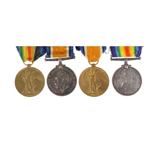 234 - Two British Military World War I pairs including one awarded to 42340PTE.G.R.WILKS.W.YORK.R