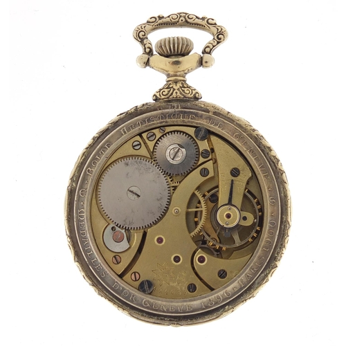 733 - Gentleman's Junghans pocket watch retailed by Thomas Russell & Son, numbered 124434 to the movement,... 