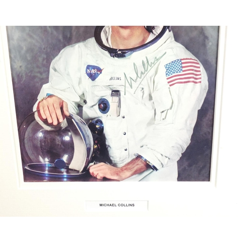 174 - Neil Armstrong, Edwin Aldrin Junior and Michael Collins Apollo 11 ink signatures, with certificate o... 