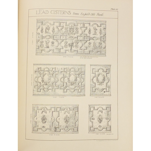 167 - Formal gardens in England and Scotland, leather bound hardback book by H. Iniga Triggs, published Lo... 