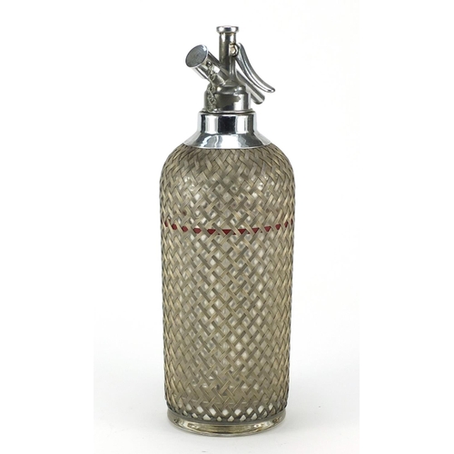 280 - Vintage Sparklets of London soda syphon, 32cm high