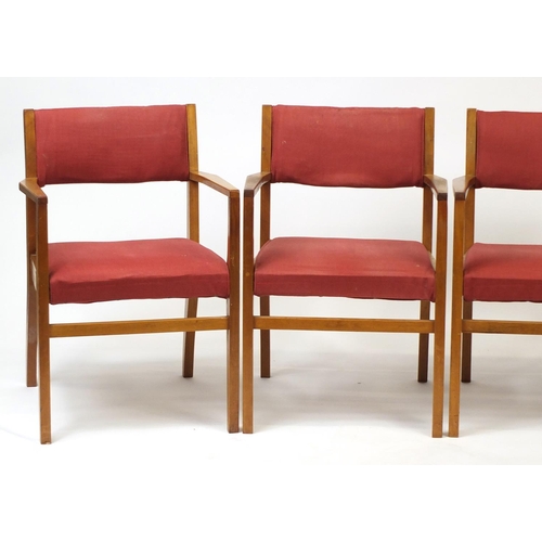 155 - Set of four vintage chairs retailed by Cumbrae Furniture-Morris of Glasgow