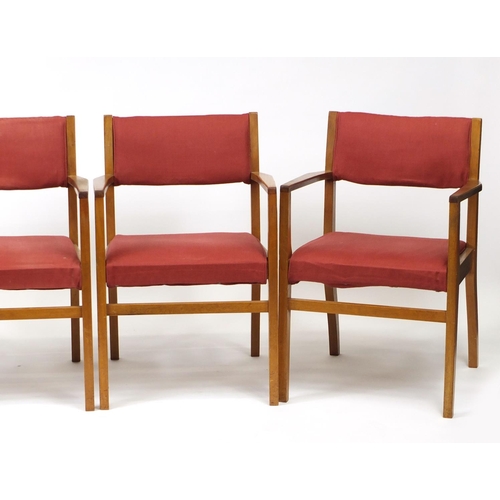 155 - Set of four vintage chairs retailed by Cumbrae Furniture-Morris of Glasgow