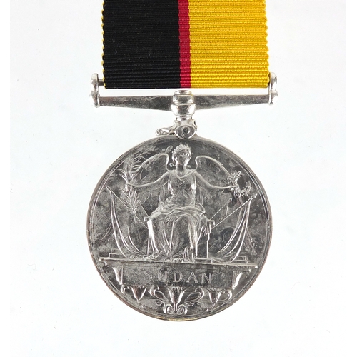 238 - British Military Victorian Sudan medal, awarded to 2715PTE:S.BROWN.1/CAM:HDRS