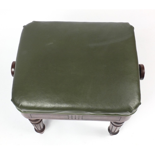 29 - Victorian mahogany adjustable piano stool