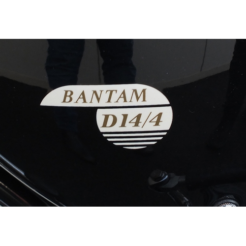 2001 - 1968 BSA Bantam D14/4 motorcycle with related paperweight, GDY 922G, millage shows 13462