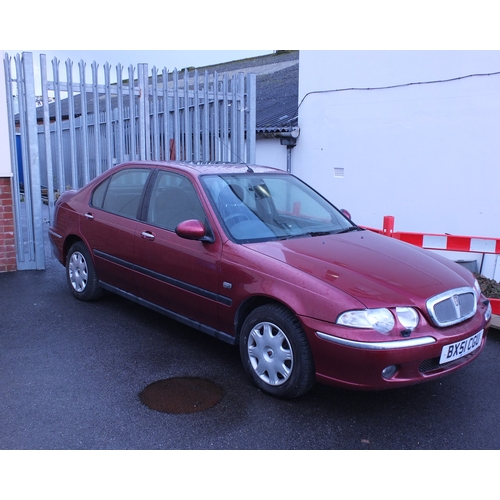 2002 - Rover 45, Automatic, Five door, 30,000miles,
Offered for sale as a non runner, Barn Find,
Been garag... 