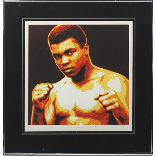 115 - George Ioannou - I'm So Pretty, Muhammed Ali, Giclee print, limited edition, 31/45, mounted and fram... 