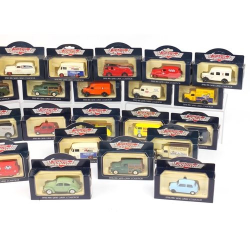 2097 - Collection of boxed Days Gone Vanguards die cast vehicles by Lledo