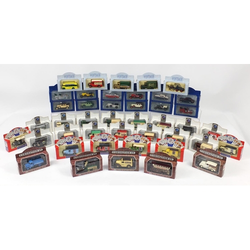 2140 - Collection of boxed advertising die cast vehicles by Lesney including Coronation Street and Rolls Ro... 