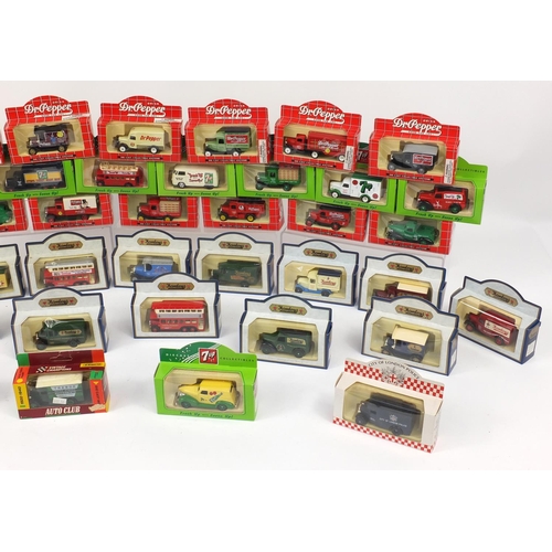 2093 - Collection of boxed advertising die cast vehicles by Lledo including Hamleys and Doctor Pepper