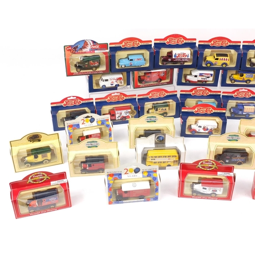 2192 - Collection of boxed Coca Cola and Pepsi die cast vehicles by Lledo