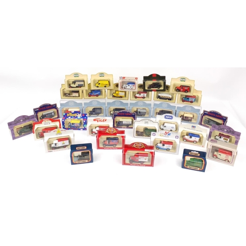 2113 - Collection of boxed advertising die cast vehicles by Lledo