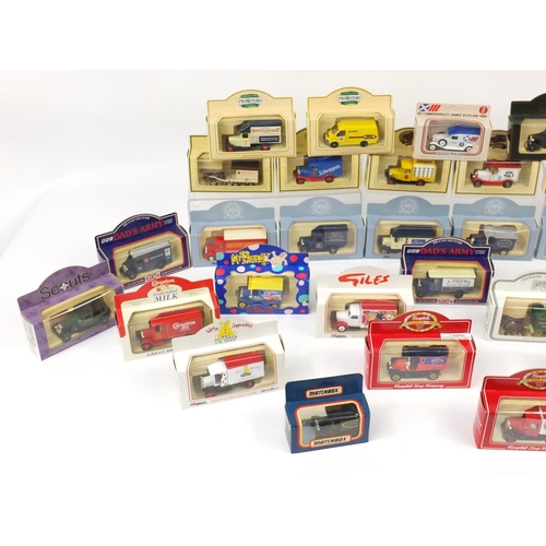 2113 - Collection of boxed advertising die cast vehicles by Lledo