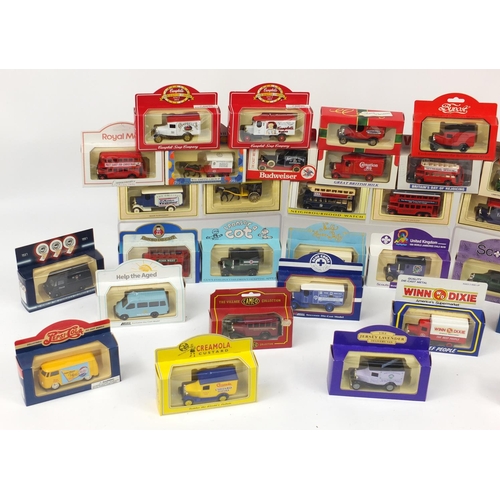 2226 - Collection of boxed advertising die cast vehicles by Lledo