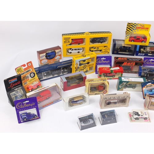 2190 - Collection of boxed advertising die cast vehicles