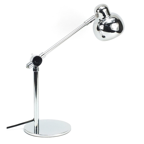 2214 - Retro chromed anglepoise lamp