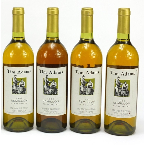 2096 - Seven bottles of 1996 Tim Adams Semillon Clare Valley wine