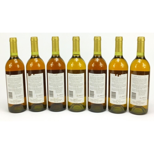 2096 - Seven bottles of 1996 Tim Adams Semillon Clare Valley wine