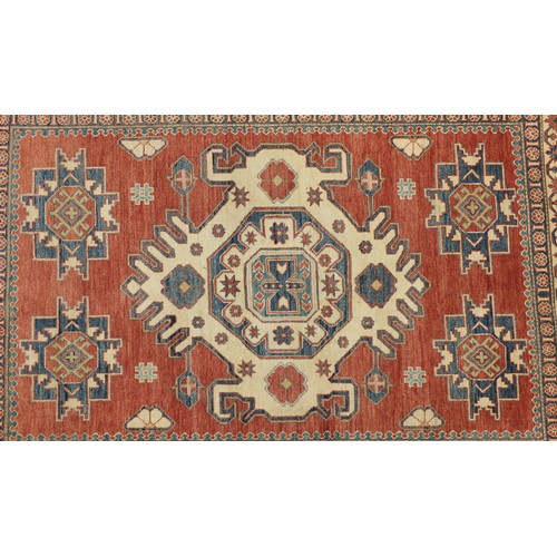 2019 - Zeigler design geometric patterned rug, 215cm x 150cm