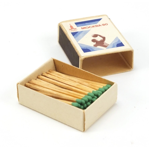 943 - Russian Mockba 80 Olympics boxed set of matches