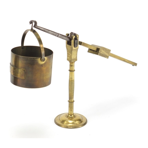 70 - 19th century pocket chondrometer by W Smart of Lewes, housed in a fitted mahogany case, 21.5cm wide