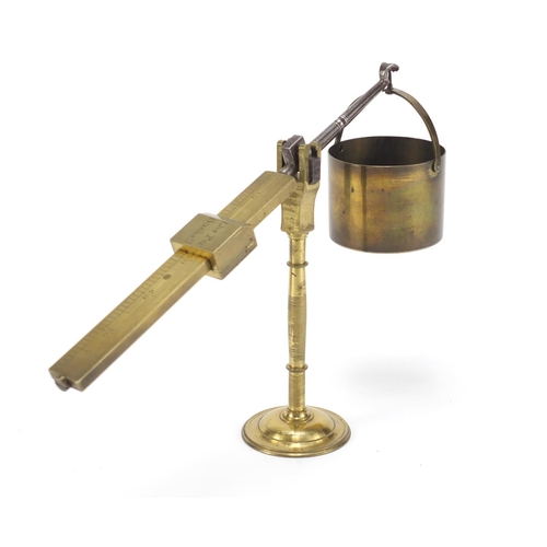 70 - 19th century pocket chondrometer by W Smart of Lewes, housed in a fitted mahogany case, 21.5cm wide