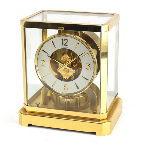 72 - Jaeger LeCoutre Atmos clock, serial number 305797, 23.5 high