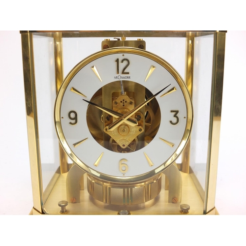 72 - Jaeger LeCoutre Atmos clock, serial number 305797, 23.5 high