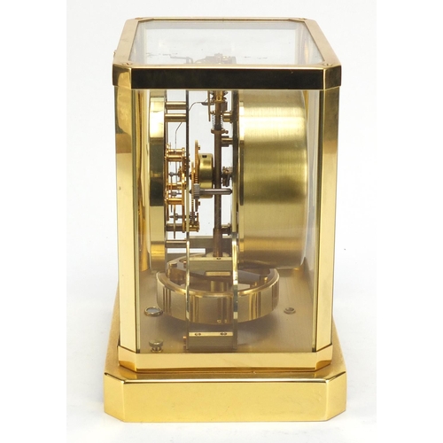 72 - Jaeger LeCoutre Atmos clock, serial number 305797, 23.5 high