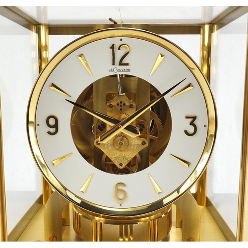 72 - Jaeger LeCoutre Atmos clock, serial number 305797, 23.5 high