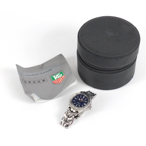 807 - Tag Heuer Professional 200M wristwatch, with box and paperwork numbered WG121A, 42mm in diameter exc... 