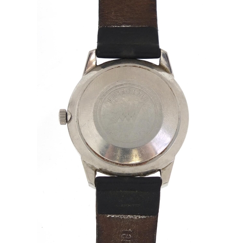 806 - Vintage gentleman's Longines automatic Ultra-chron wristwatch with date dial and paperwork, numbered... 