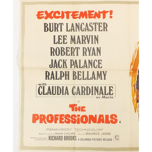 192 - Ten vintage UK quad film posters comprising The Professionals, Shalako, Family Plot, Clash of the Ti... 