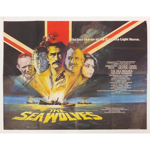 194 - Twenty vintage UK quad and one sheet film posters including Casablanca, Capricorn One, Black Hole, S... 